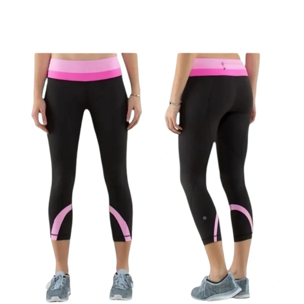 Lululemon Athletica Women’s Cropped Leggings  Size 4